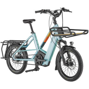 Bergamont Hans-E LT 2026 Vélo Cargo Électrique Compact 20" Bosch Performance Line Batterie 500Wh Courroie Gates Nexus 5e